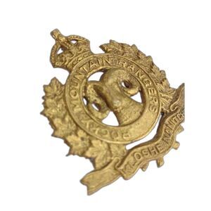 Canadian Army, QE2 Era, Rocky Mountain Rangers, Cap/Beret, Badge, Gaunt, Minty
